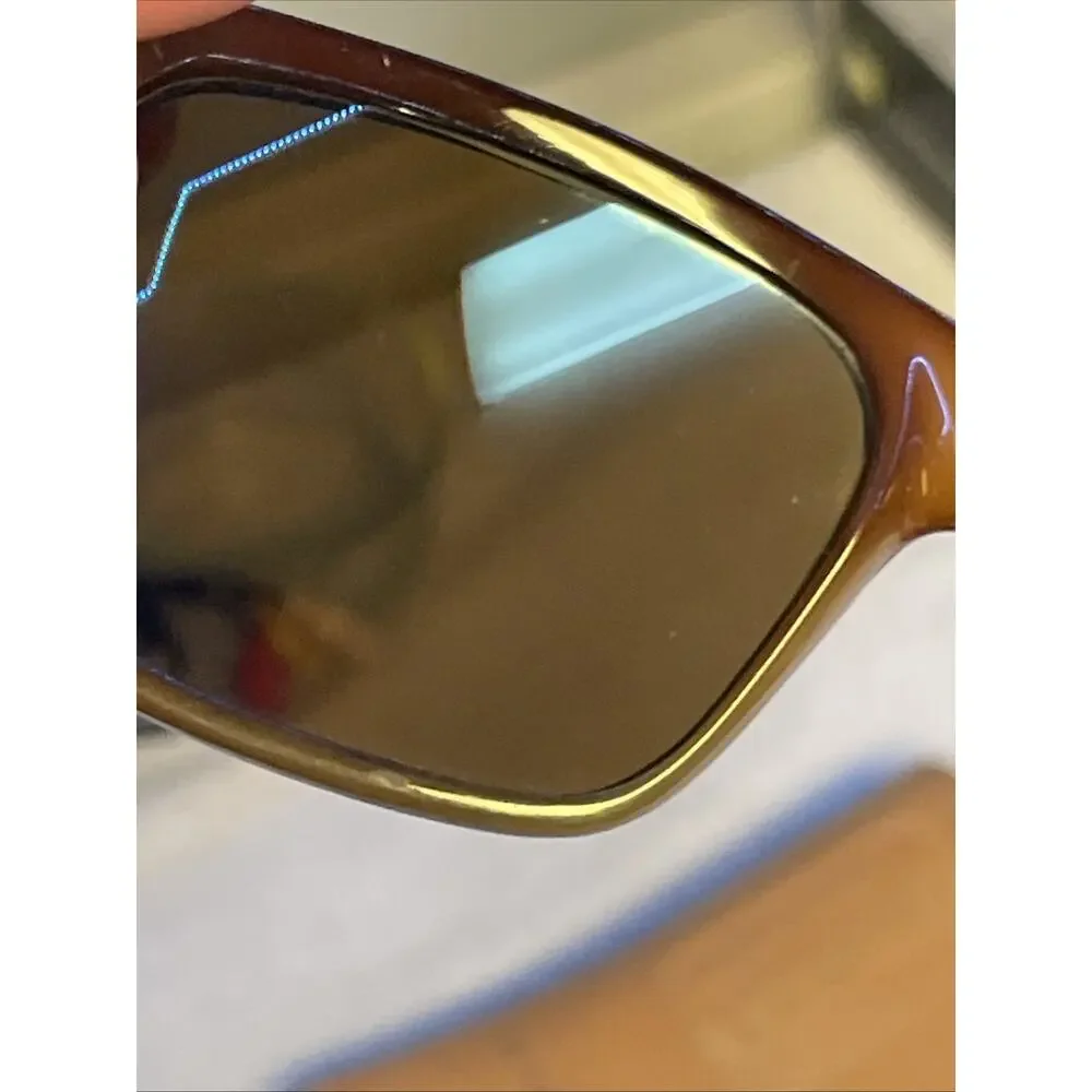 Vintage 1980s Vuarnet 006 Skilynx Acier Sunglasses Brown Pouilloux France